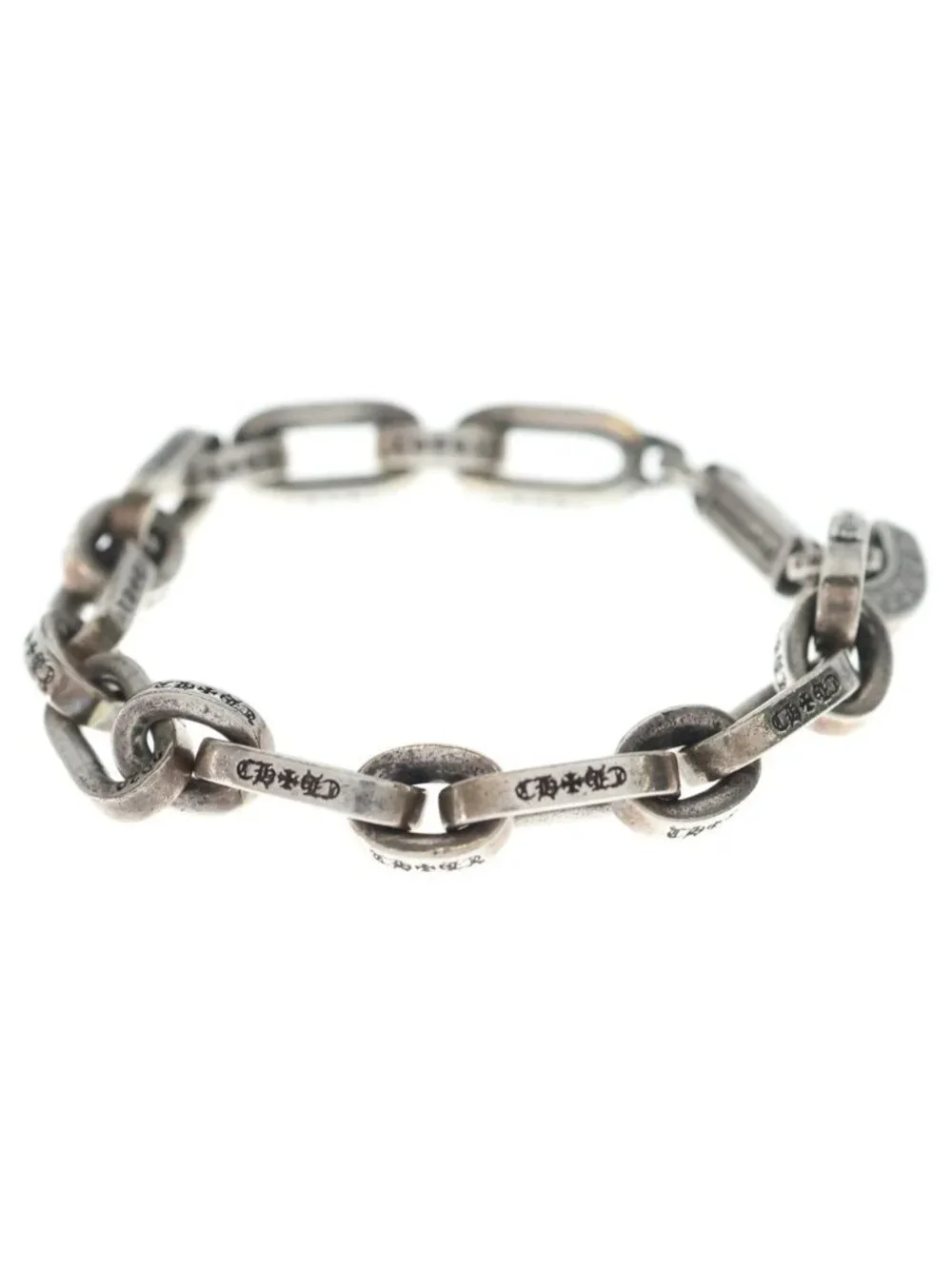 Chrome Hearts Paper Chn Chain Bracelet Silver